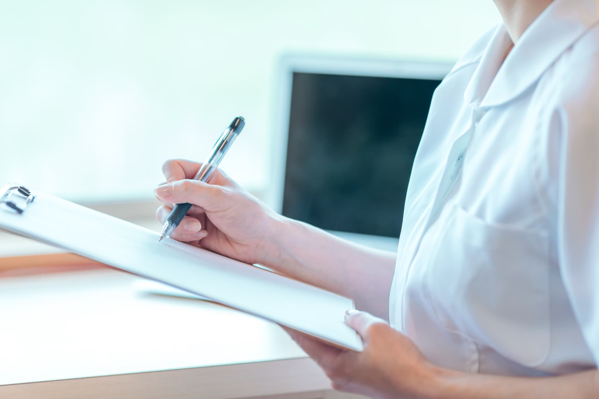 インプラント治療のカウンセリングの様子