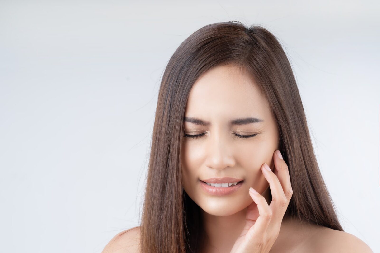 出っ歯を放置して顎関節症になった女性