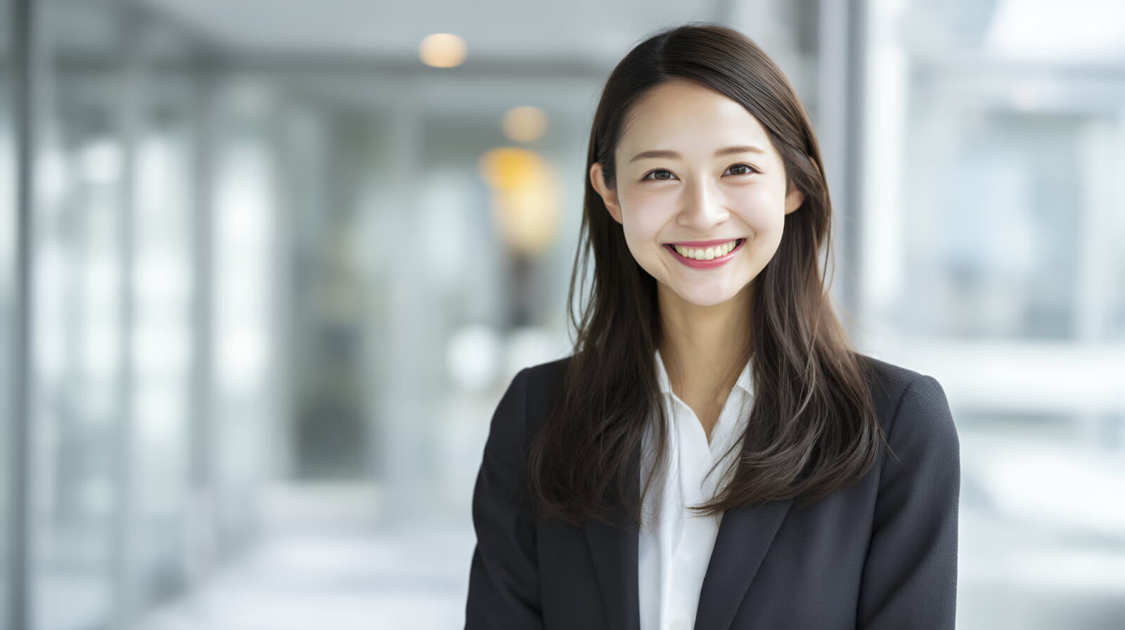 横向きに生えた親知らずを抜いて痛みから解放された笑顔の女性